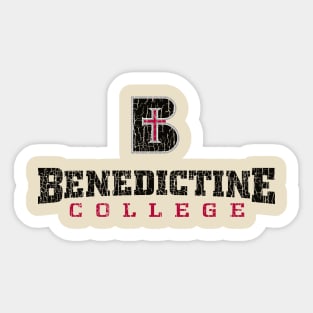 Benedictine College Vintage Sticker